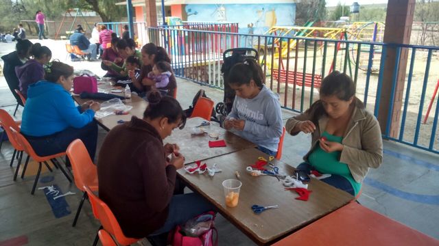 Cortando y cociendo